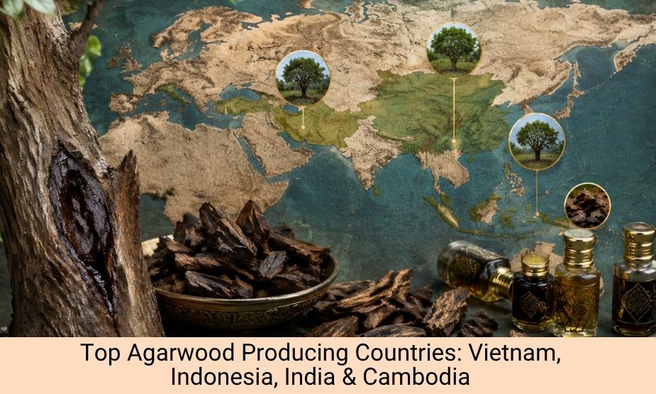Top Agarwood Producing Countries: A Comparative Guide to Vietnamese, Indonesian, Indian & Cambodian Oudh
