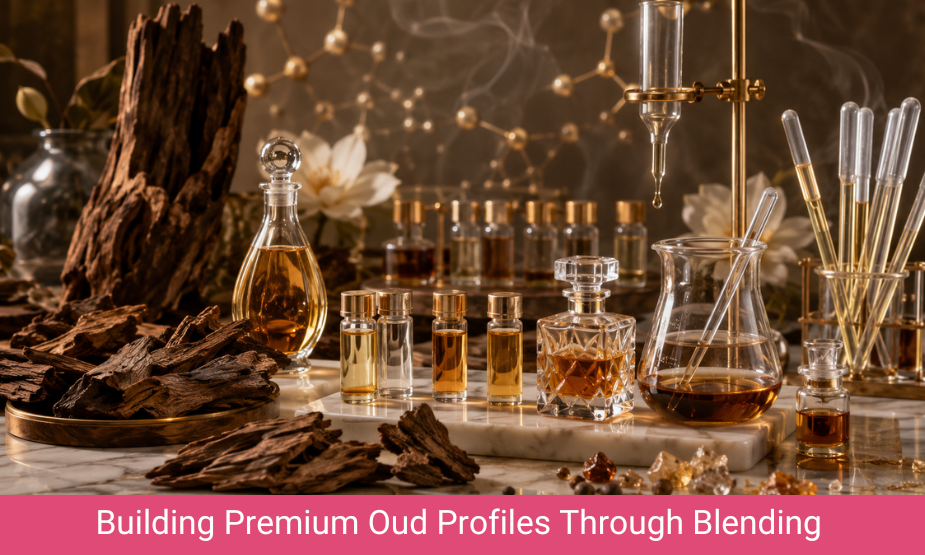 Reconstituted Oud Blending Guide: Dihydroambrettolide, Benzyl Acetone, and Ester Based Components for Professional Fragrance Formulation