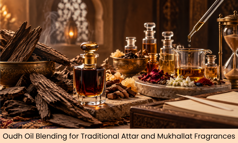 Oudh Oil for Attar and Mukhallat: Building Balanced Traditional Fragrance Blends