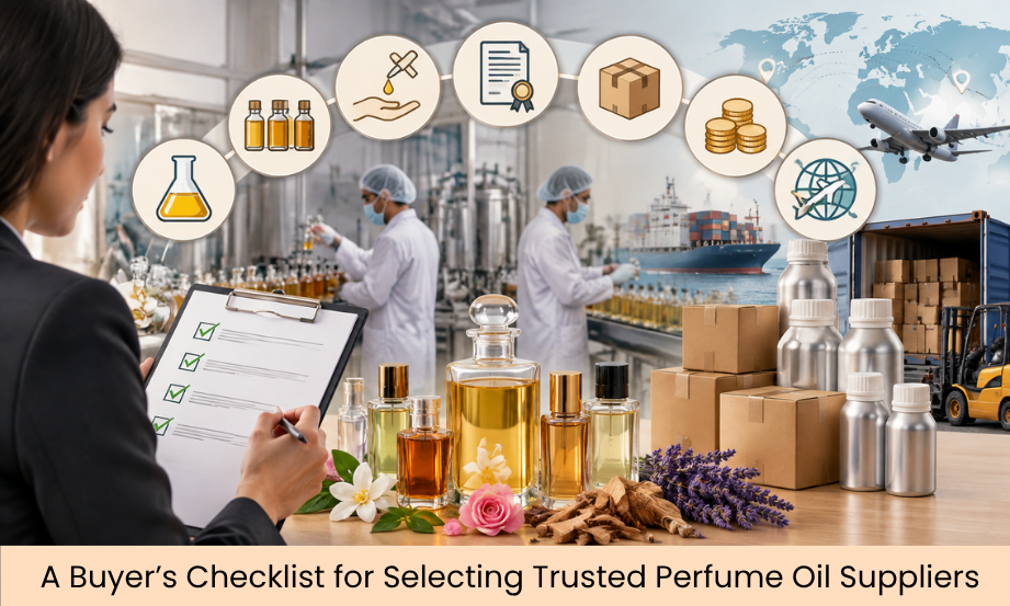 How to Choose Perfume Oil Manufacturers & Suppliers: A Buyer's Quality Checklist