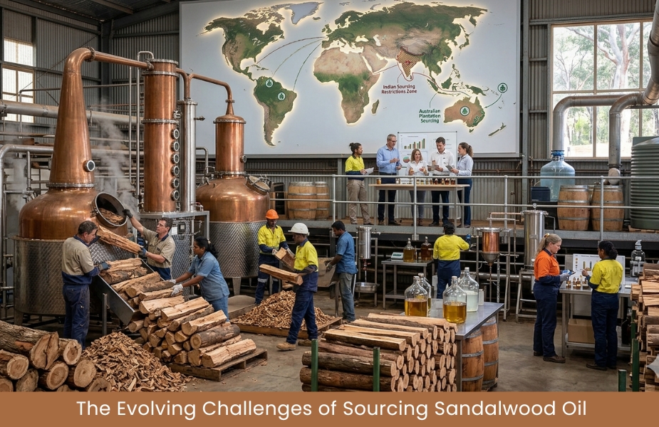 The Growing Challenges in Sandalwood Oil Sourcing