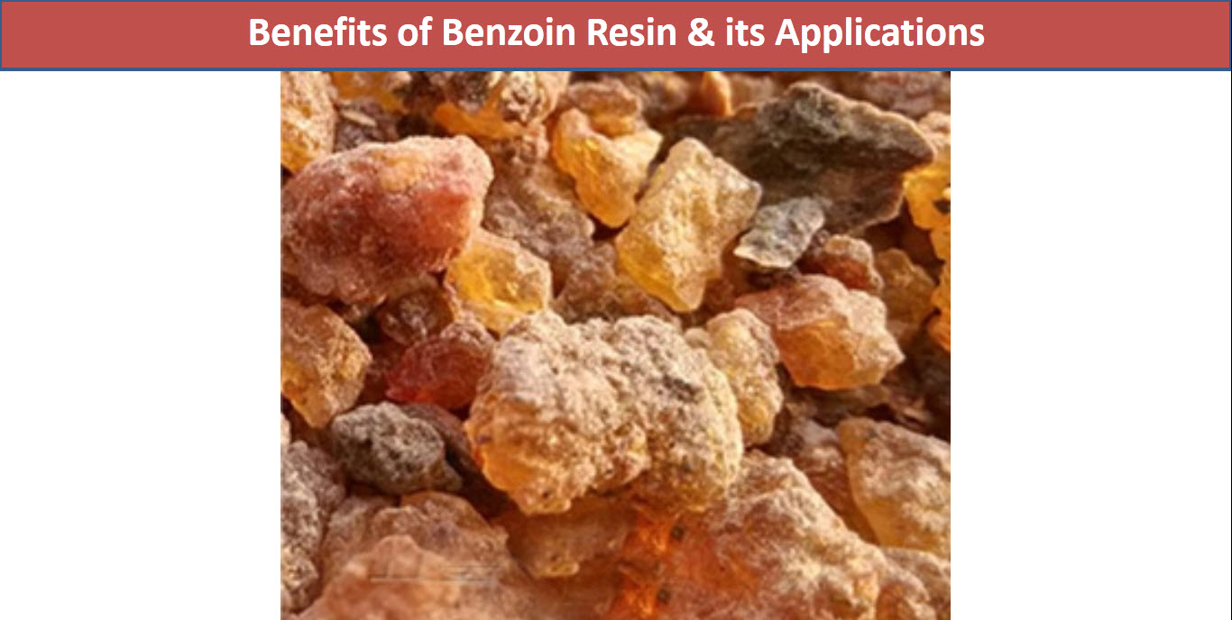 Resinoid Benzoin Perfumery and Cosmetics